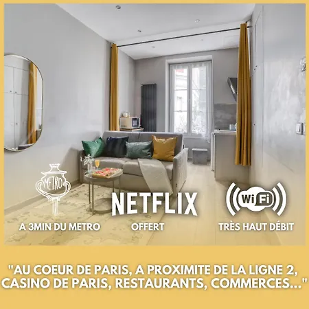 Le Charme Parisien Jo 2024 Appartamento *
